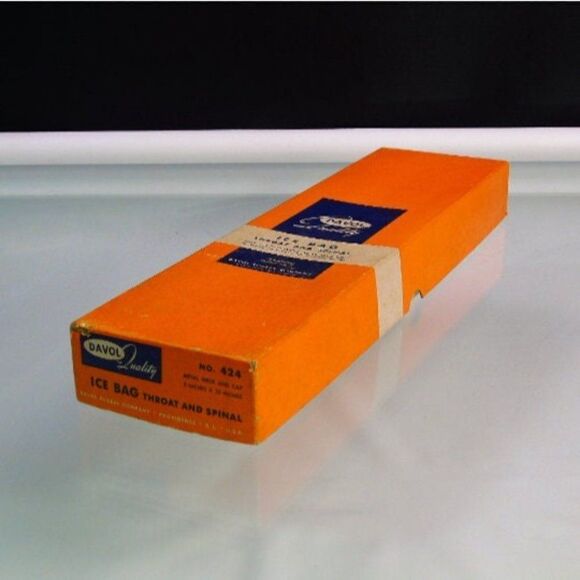 Medical Collectible Throat Bag Vintage Davol 1934 Medical Ephemera Ice Bag - Picture 8 of 8